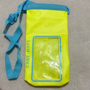 Case-Mate Yellow Waterproof Bag beach pool